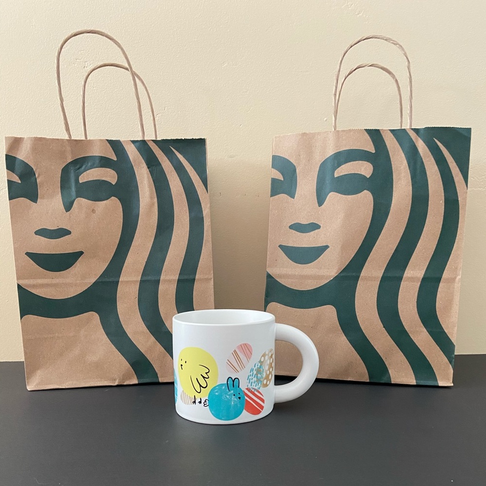 NWT Starbucks Spring Bunny Mug